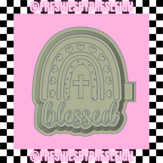 Blessed Rainbow Freshie Mold