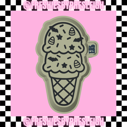 Ice Scream Scoop Freshie Mold