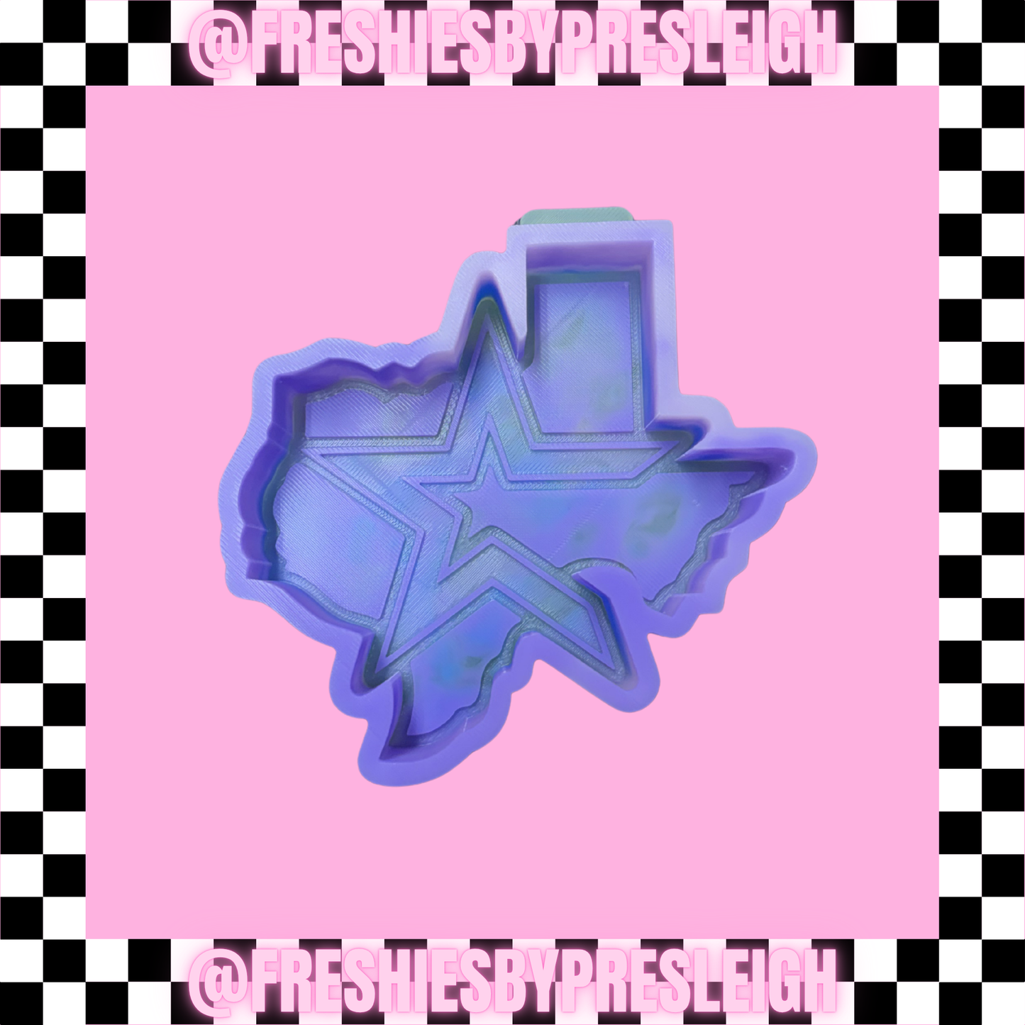 Houston A Baseball Freshie Mold