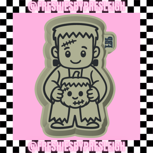 Frank w/ Pumpkin Freshie Mold