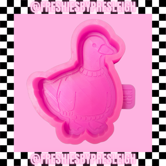 Sweater Goose Freshie Mold