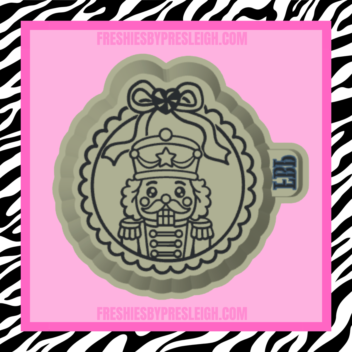 Nutcracker Frame Freshie Mold