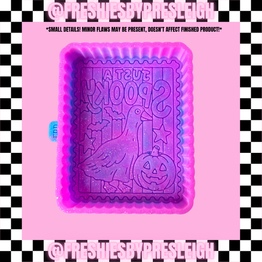 Just A Spooky Goose Stamp Freshie Mold