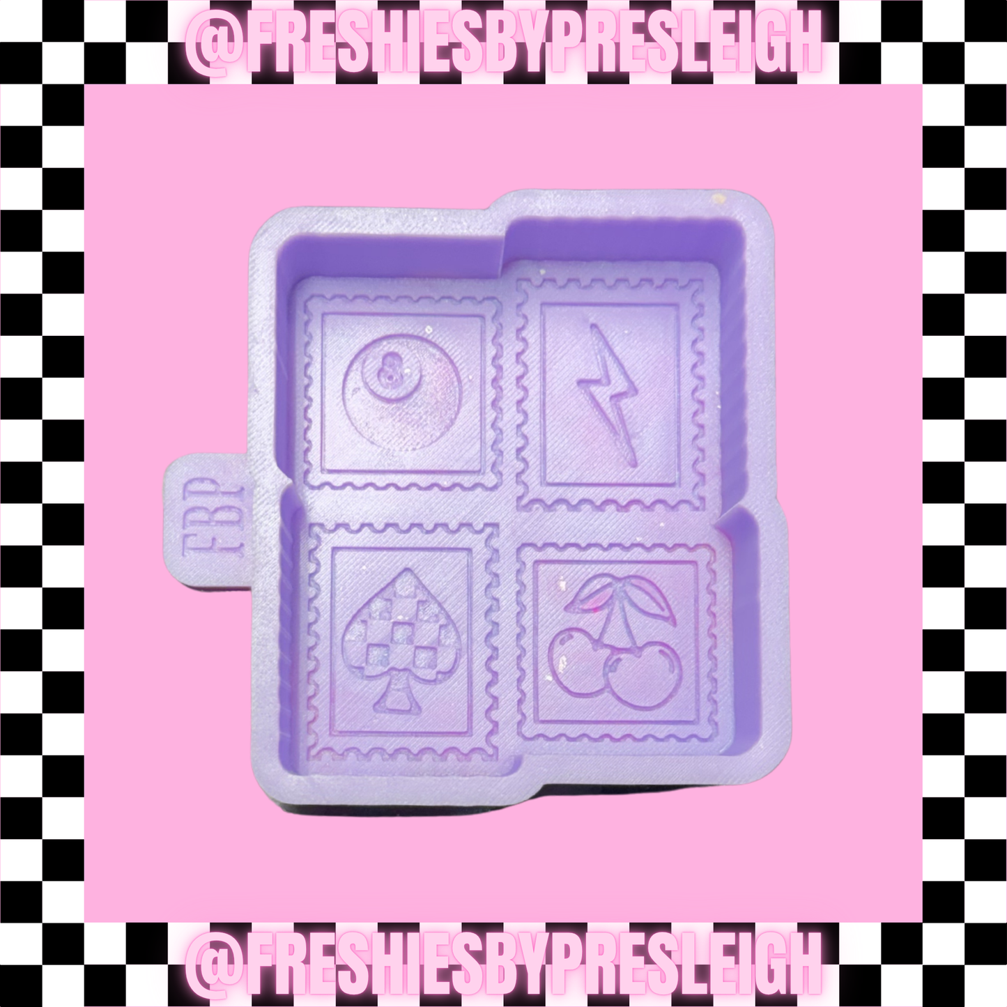 Western Stamp Freshie Mold