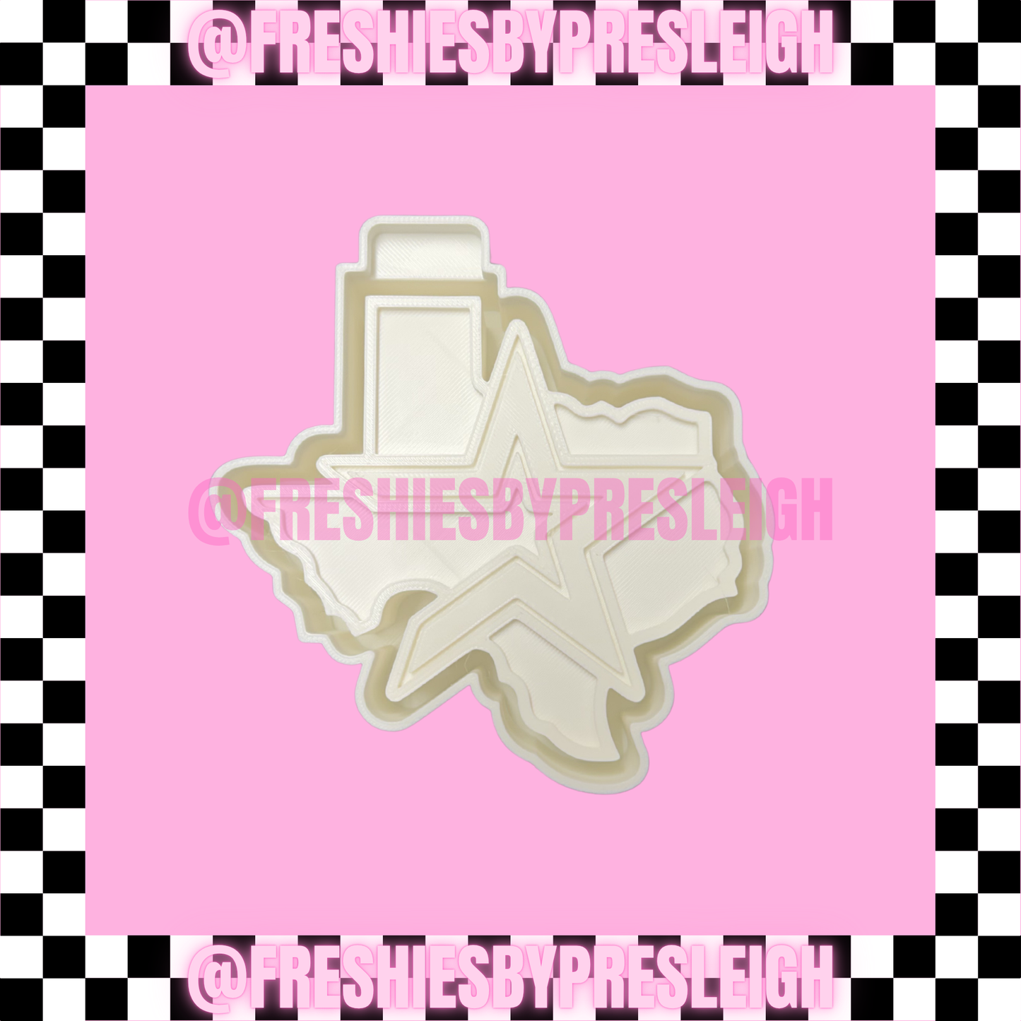 Houston A Baseball Freshie Mold