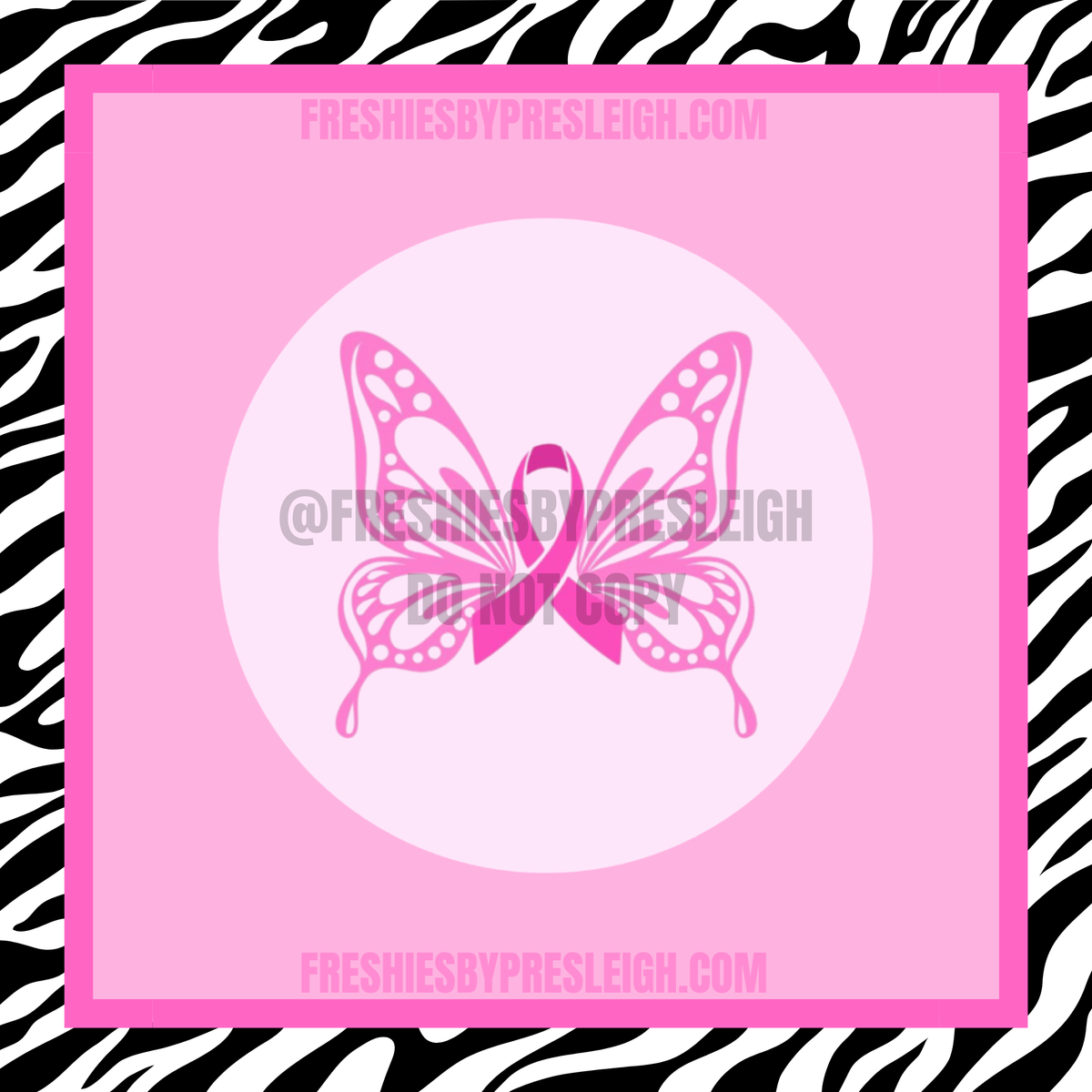 Breast Cancer Butterfly