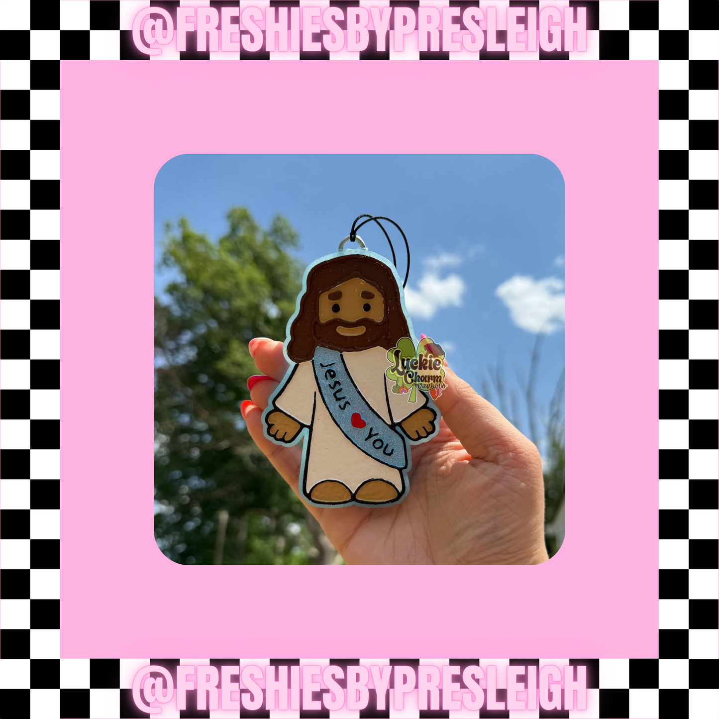 Jesus Loves You Freshie Mold