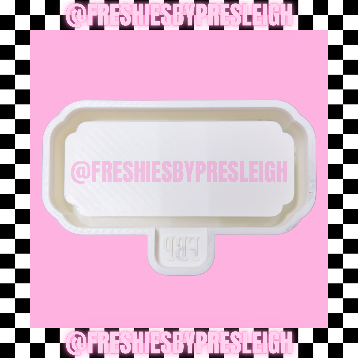 Street Sign Freshie (Insert) Mold