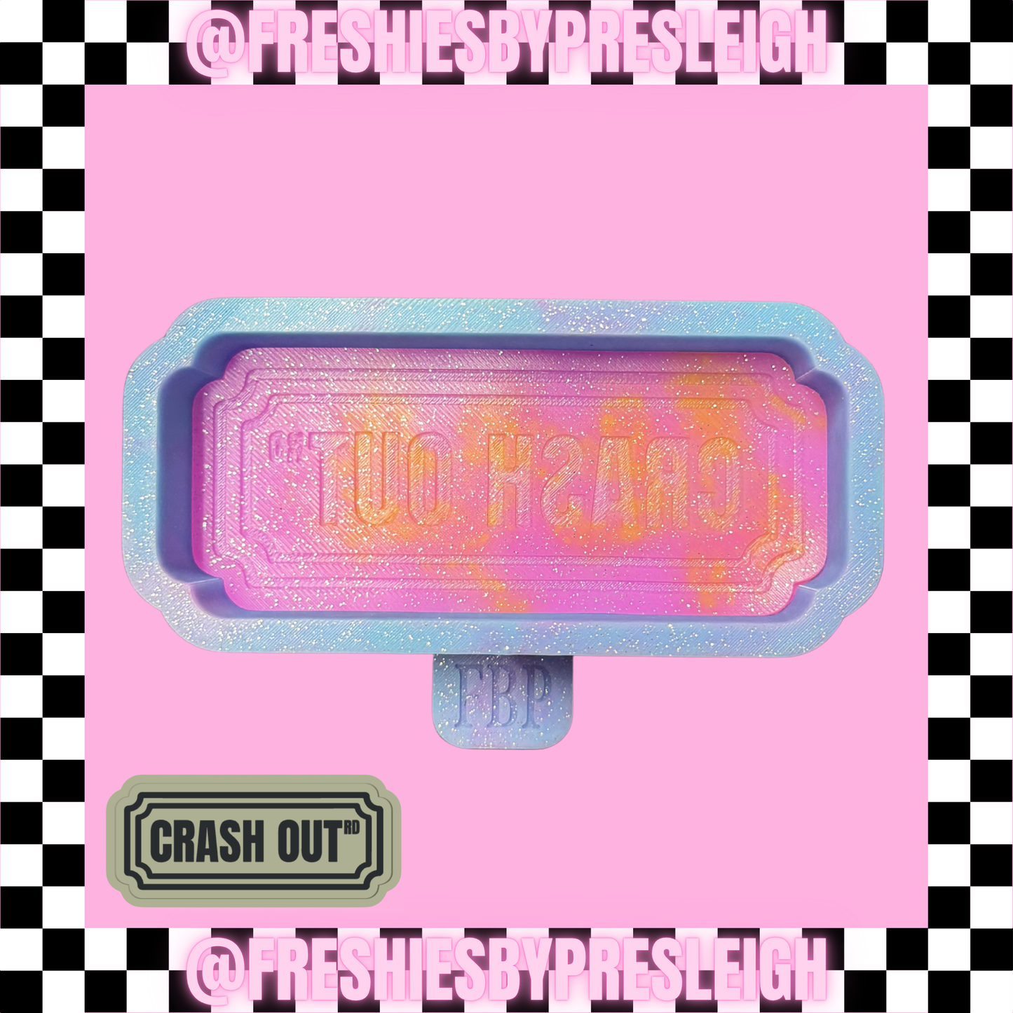 Street Sign Freshie (Insert) Mold