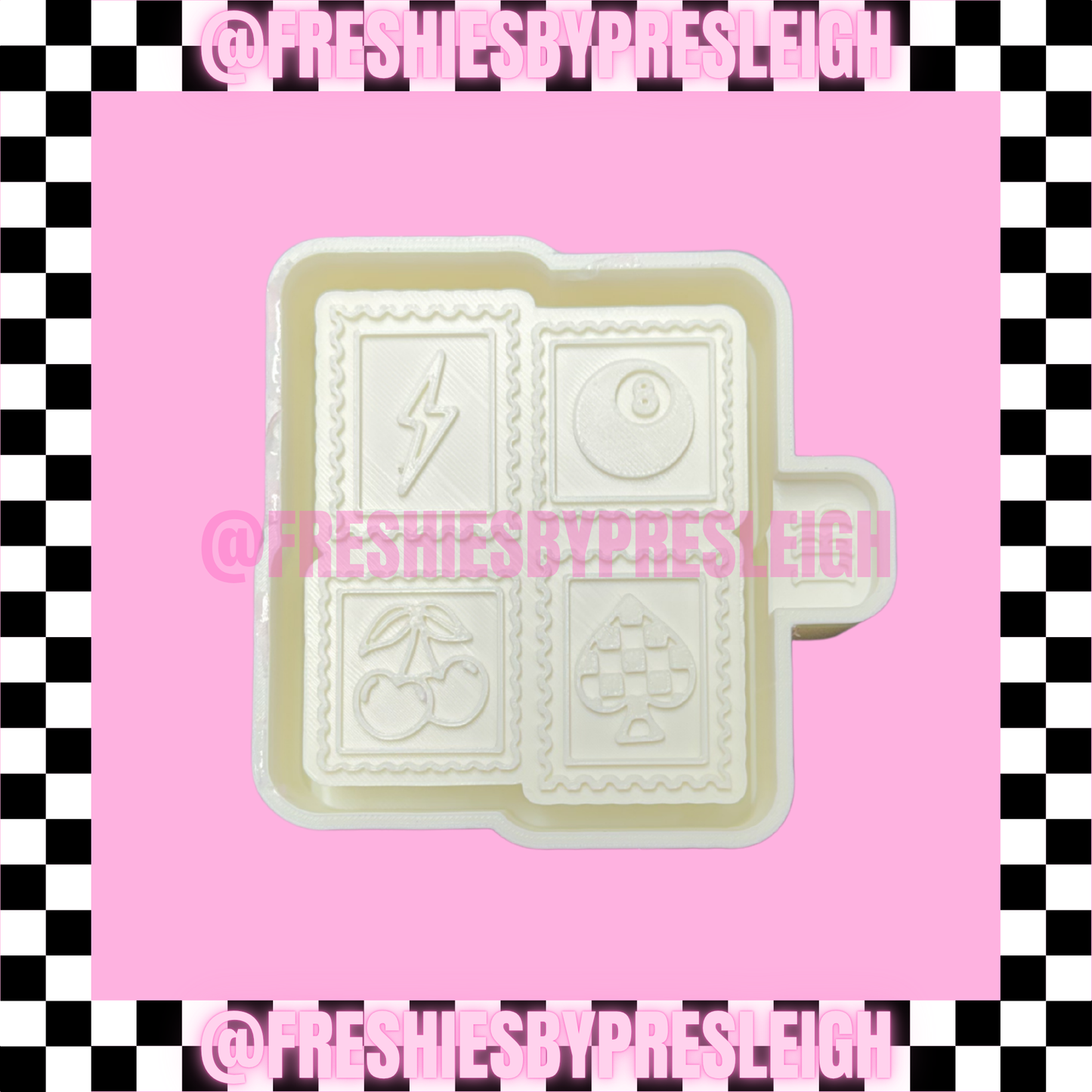 Western Stamp Freshie Mold