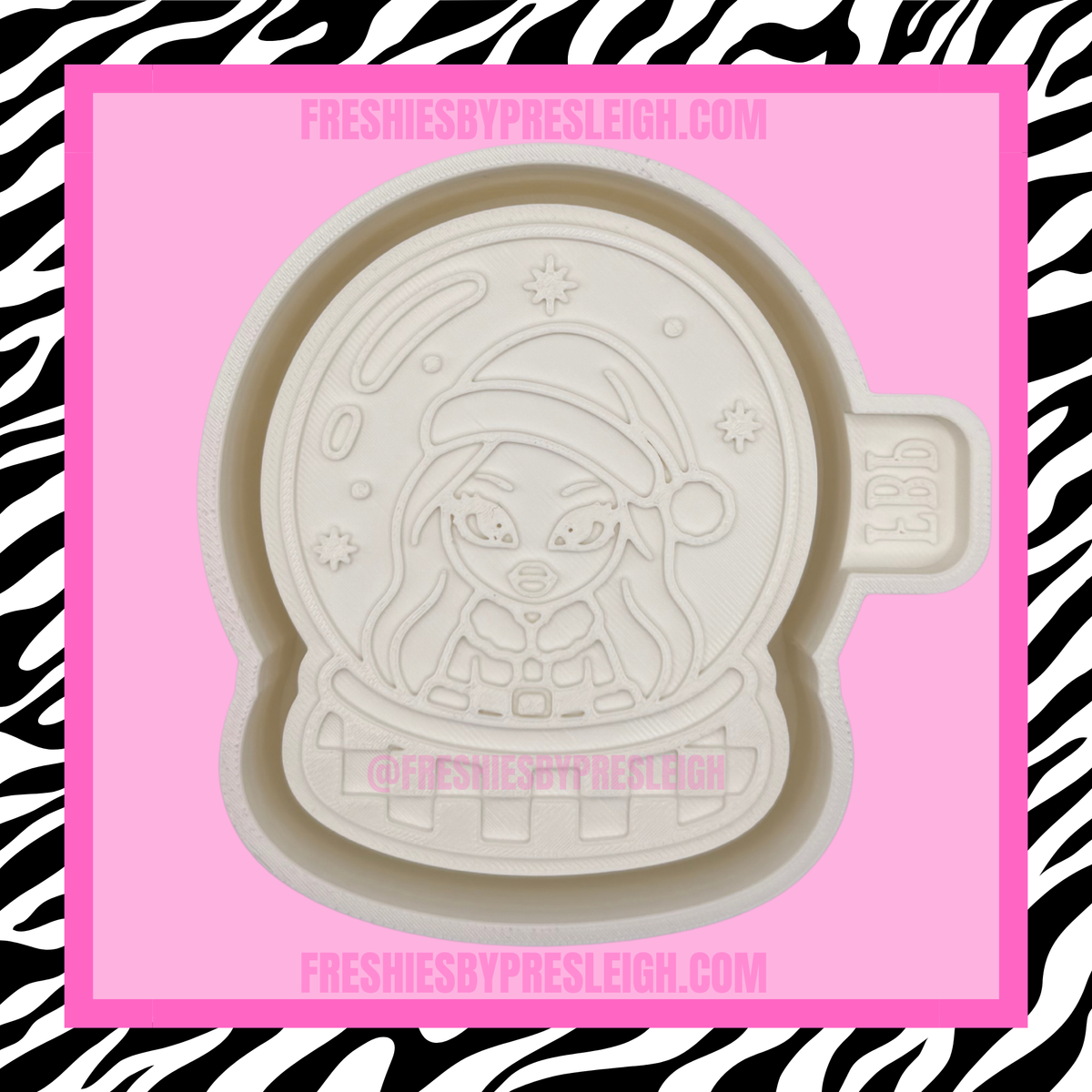 Baddie Snow Globe Freshie Mold