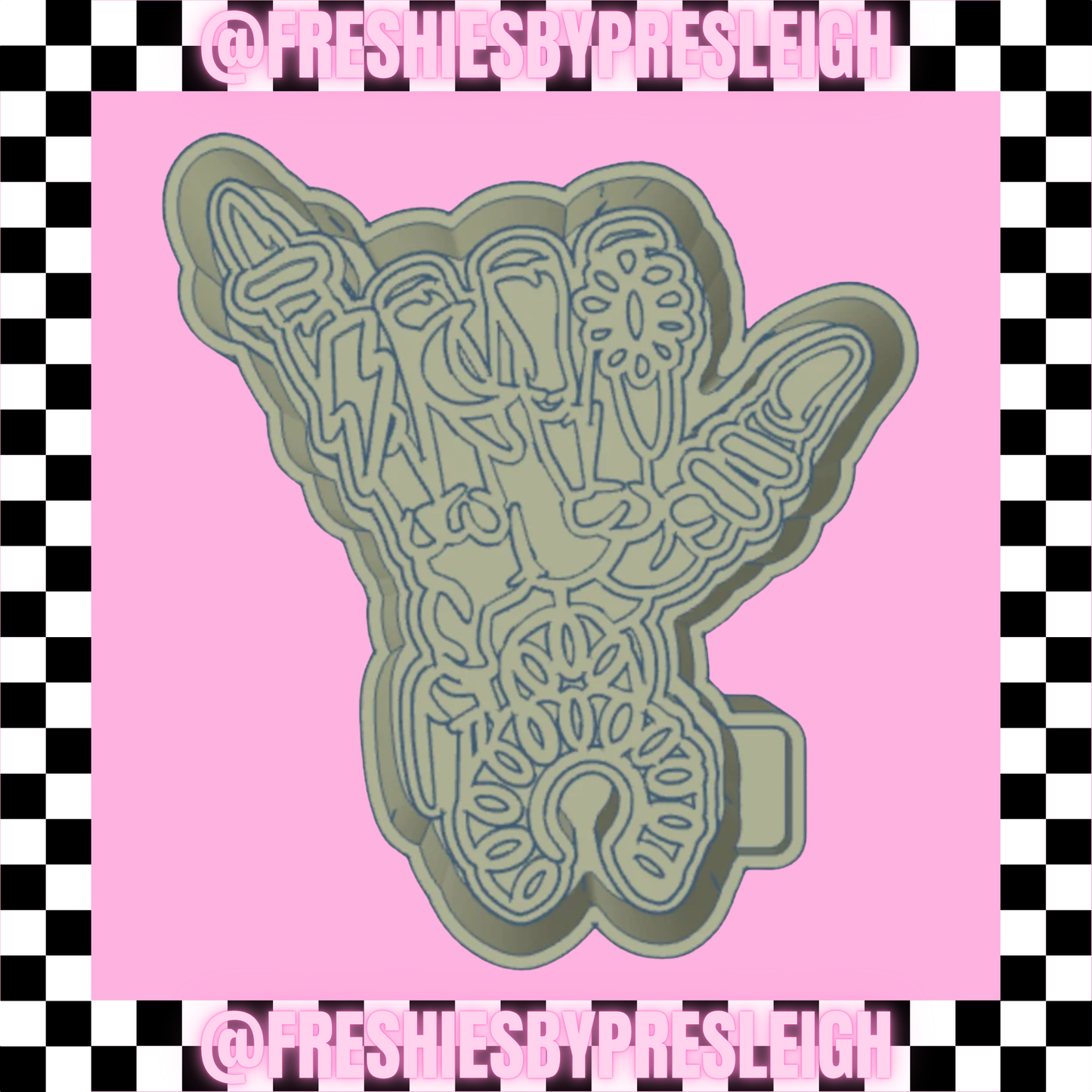 Western Jewelry Freshie Mold