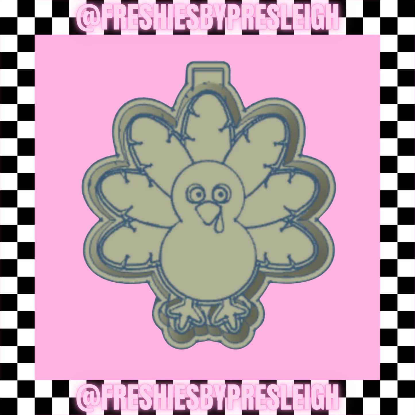 Turkey Freshie Mold