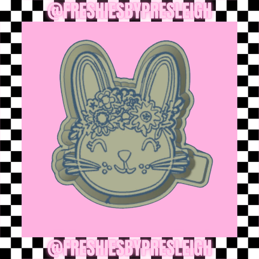 Bunny Face Freshie Mold