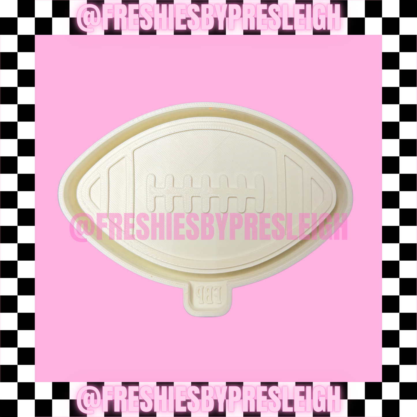 Football Freshie Mold