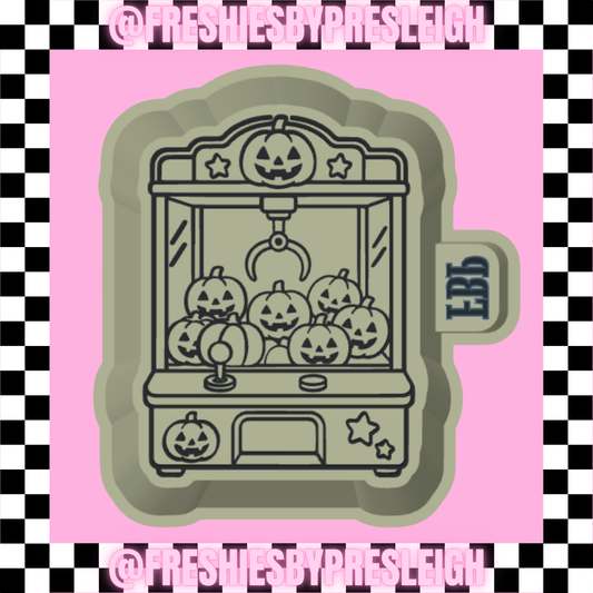 Pumpkin Claw Machine Freshie Mold
