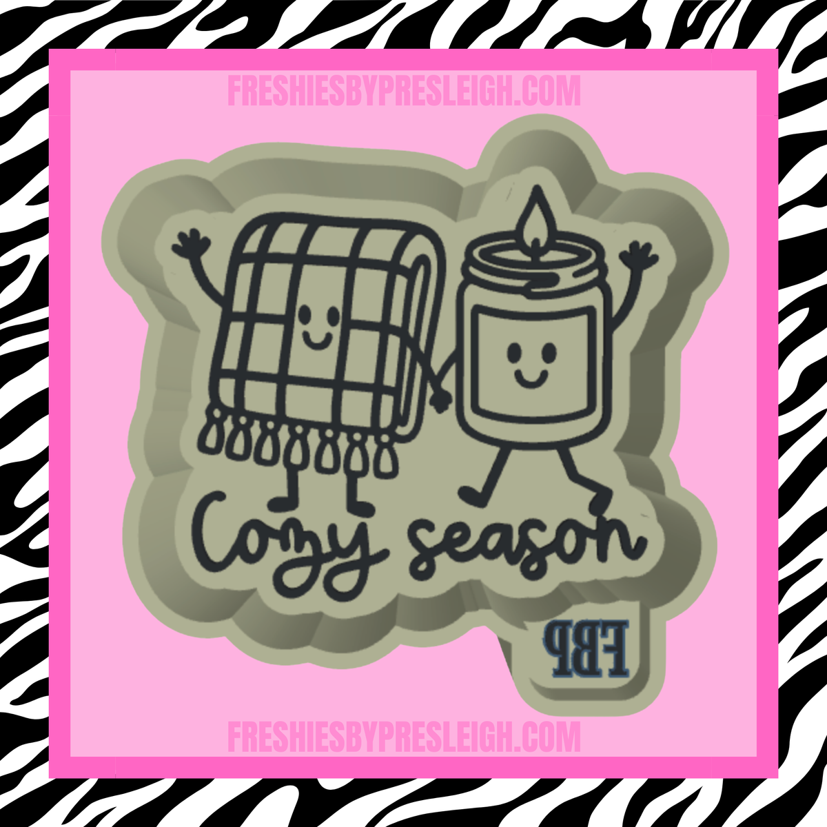 Cozy Season Friends Freshie Mold