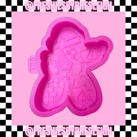 Christmas Balloon Dog Freshie Mold