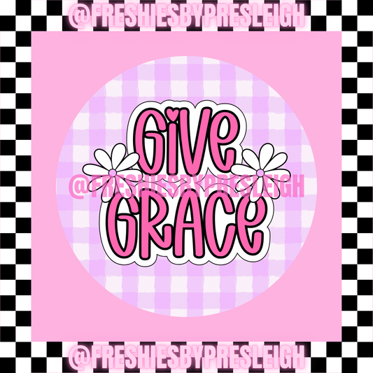 Give Grace Freshie Card Stock