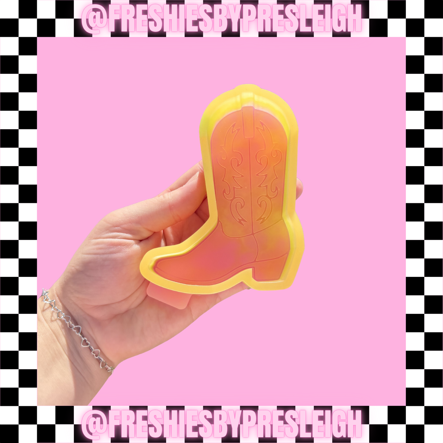 Cowgirl Boot Freshie Mold