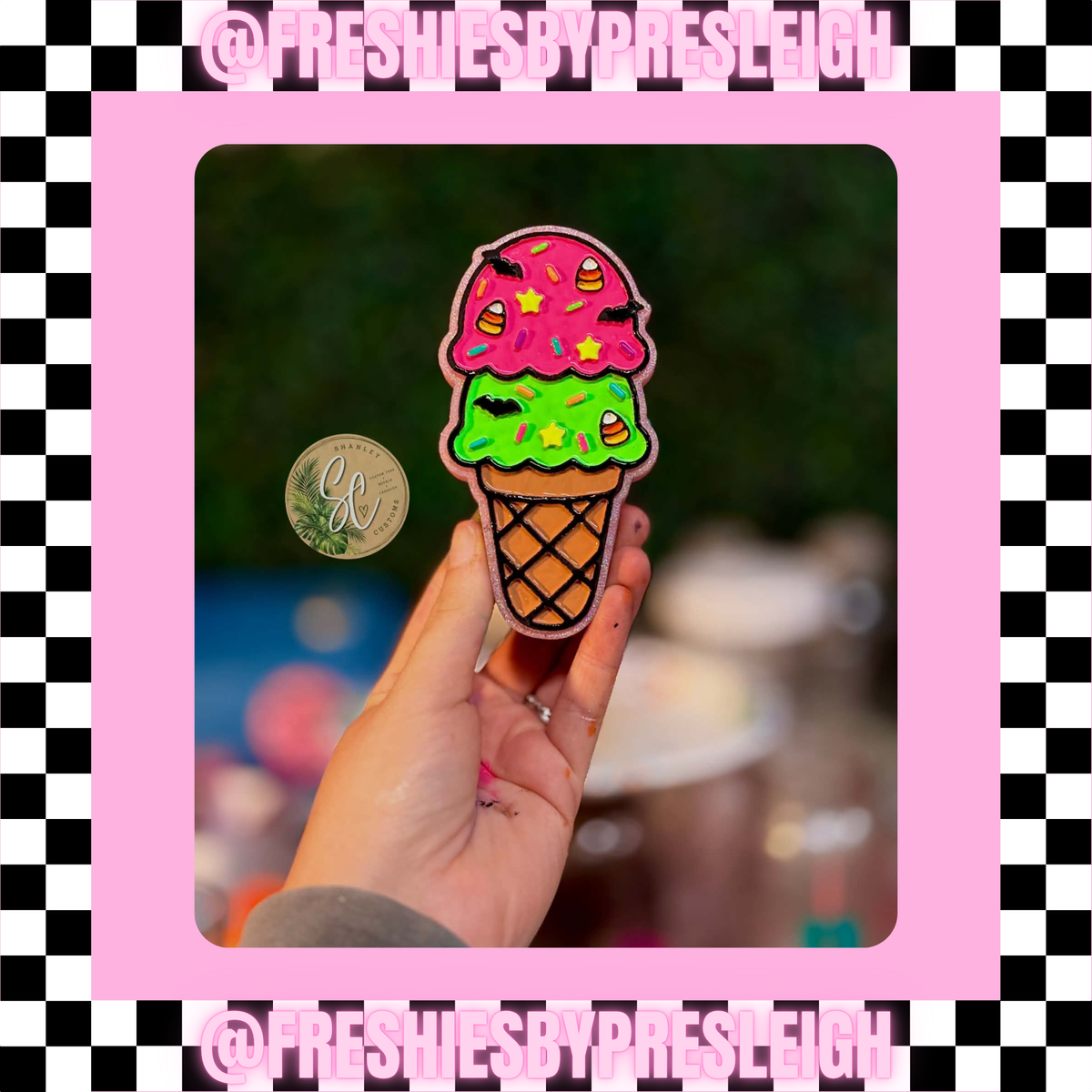 Ice Scream Scoop Freshie Mold