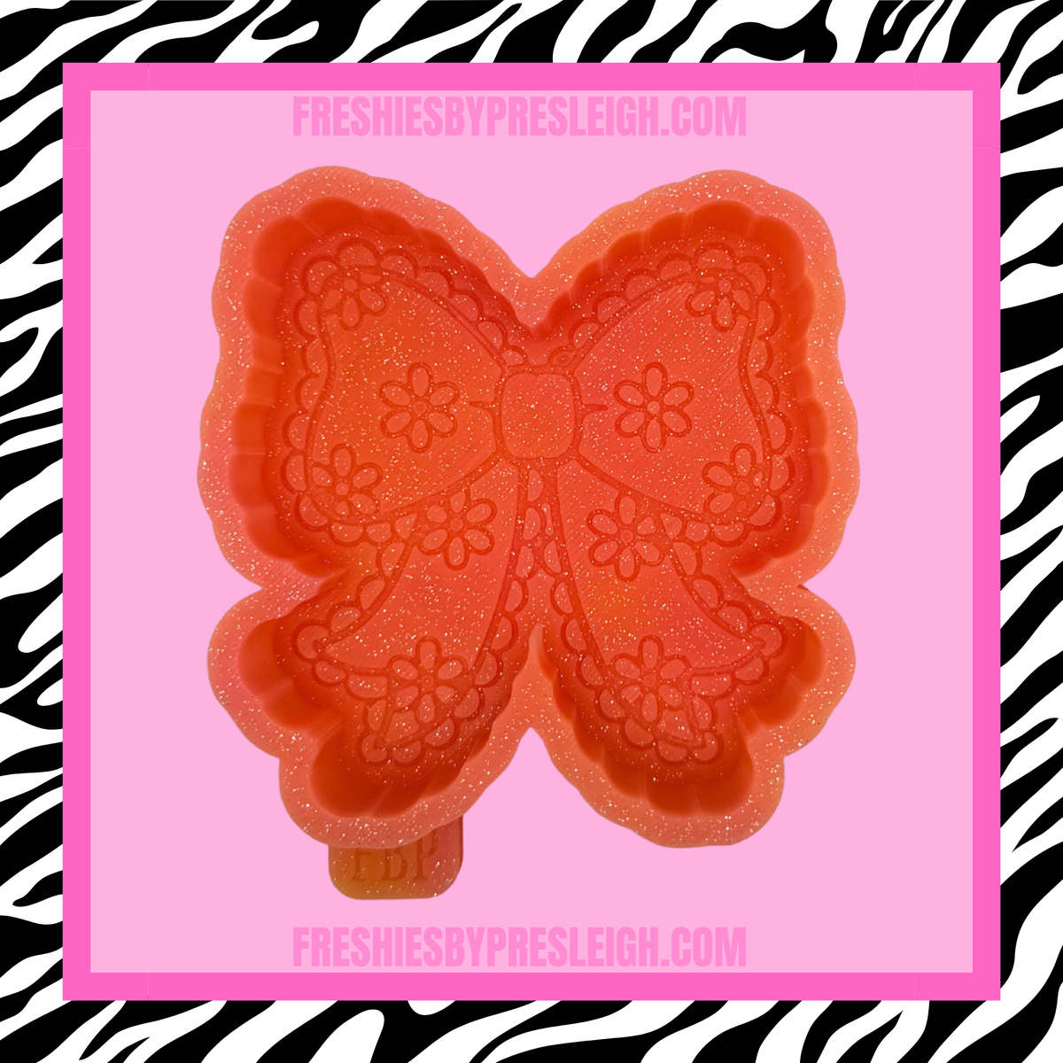 Floral Bow Freshie Mold