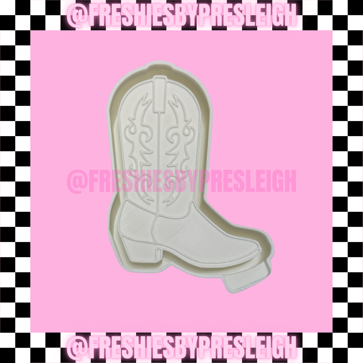 Cowgirl Boot Freshie Mold