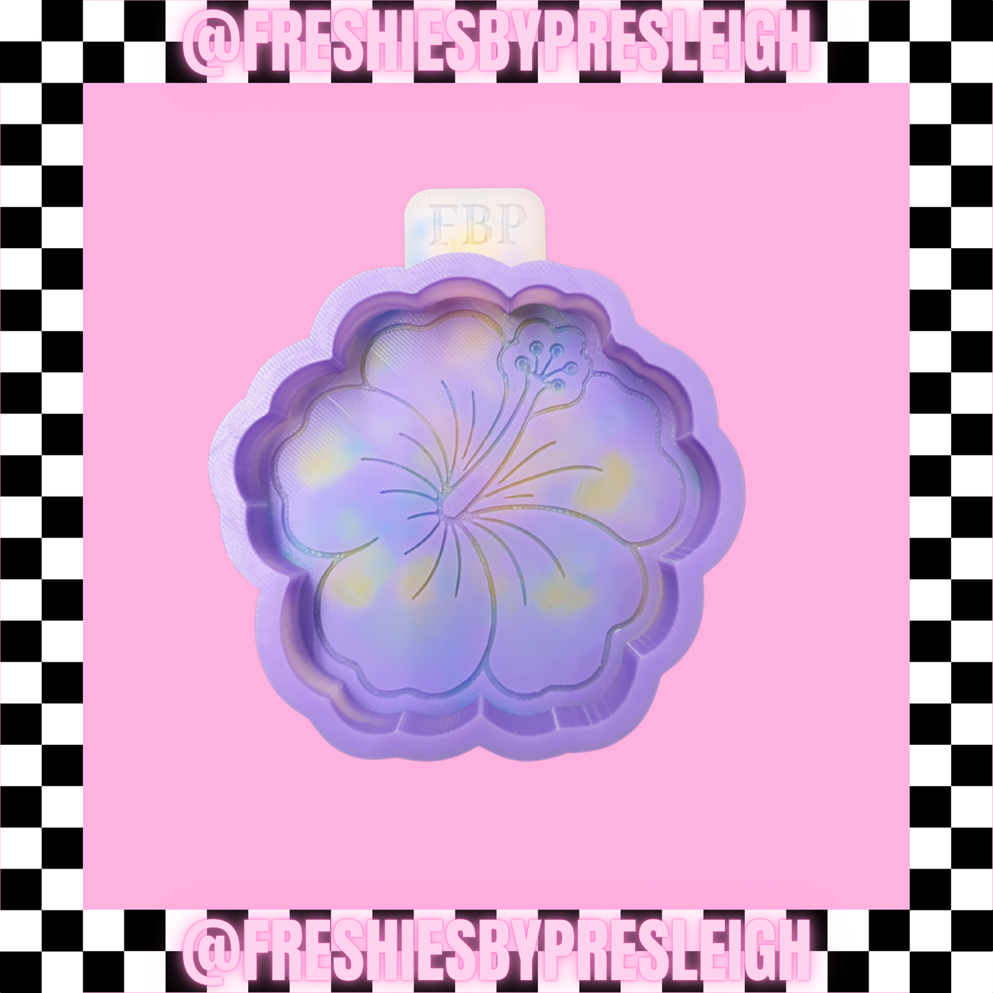 Hibiscus Freshie Mold
