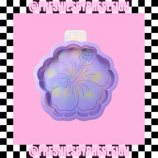Hibiscus Freshie Mold