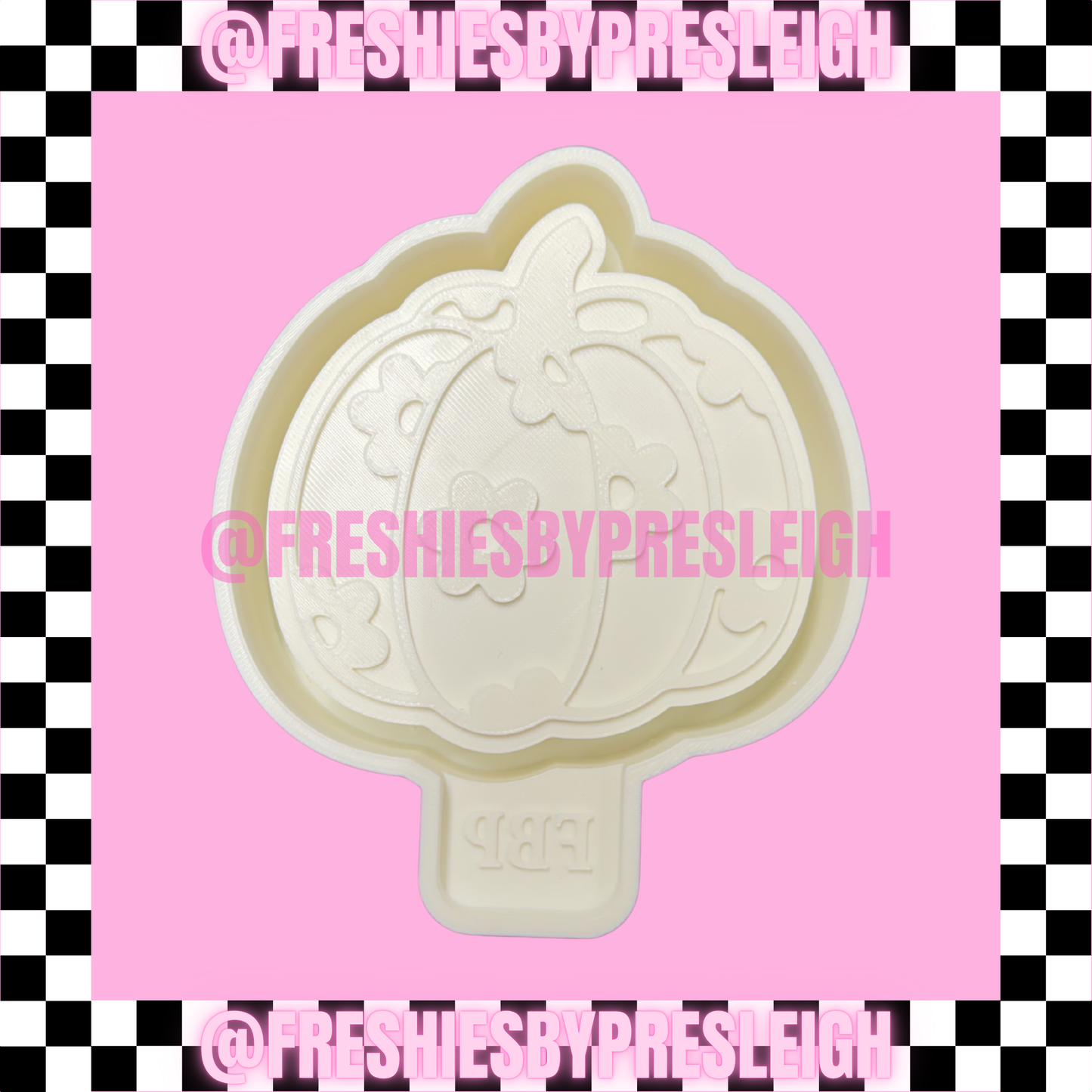Floral Pumpkin Freshie Mold