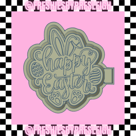 Easter Typography Freshie Mold