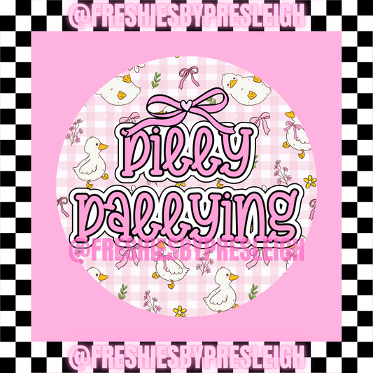 Dilly Dallying Freshie Card Stock