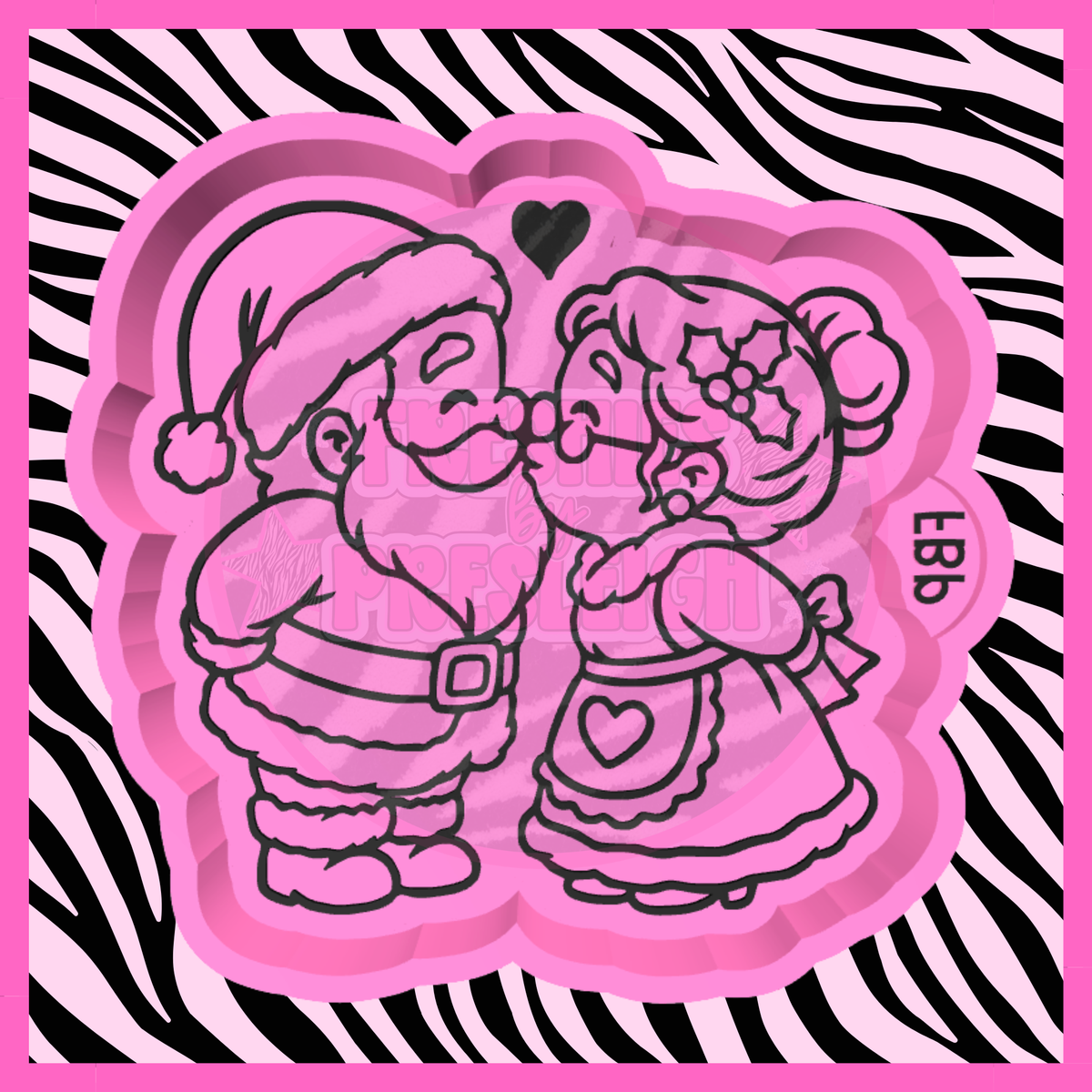 Mr. & Mrs. Clause Freshie Mold
