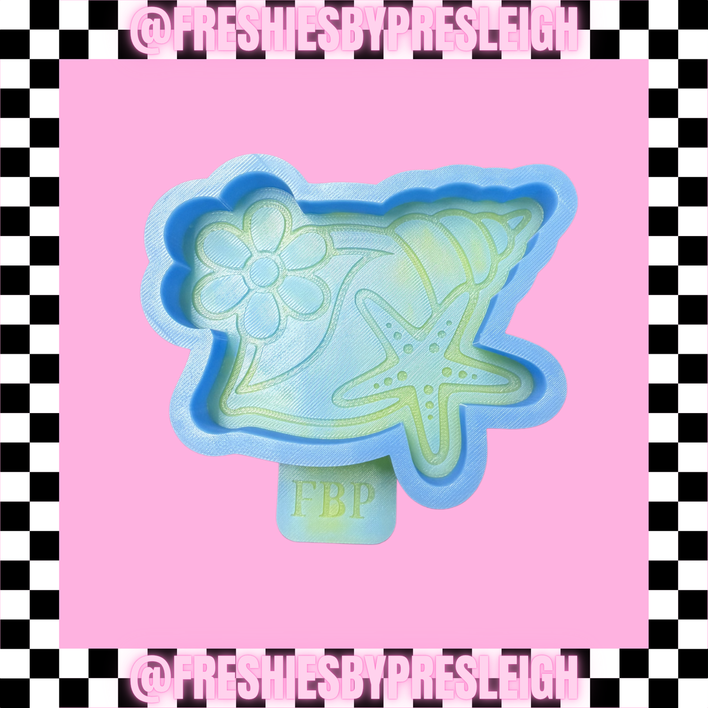 Summer Seashell Freshie Mold