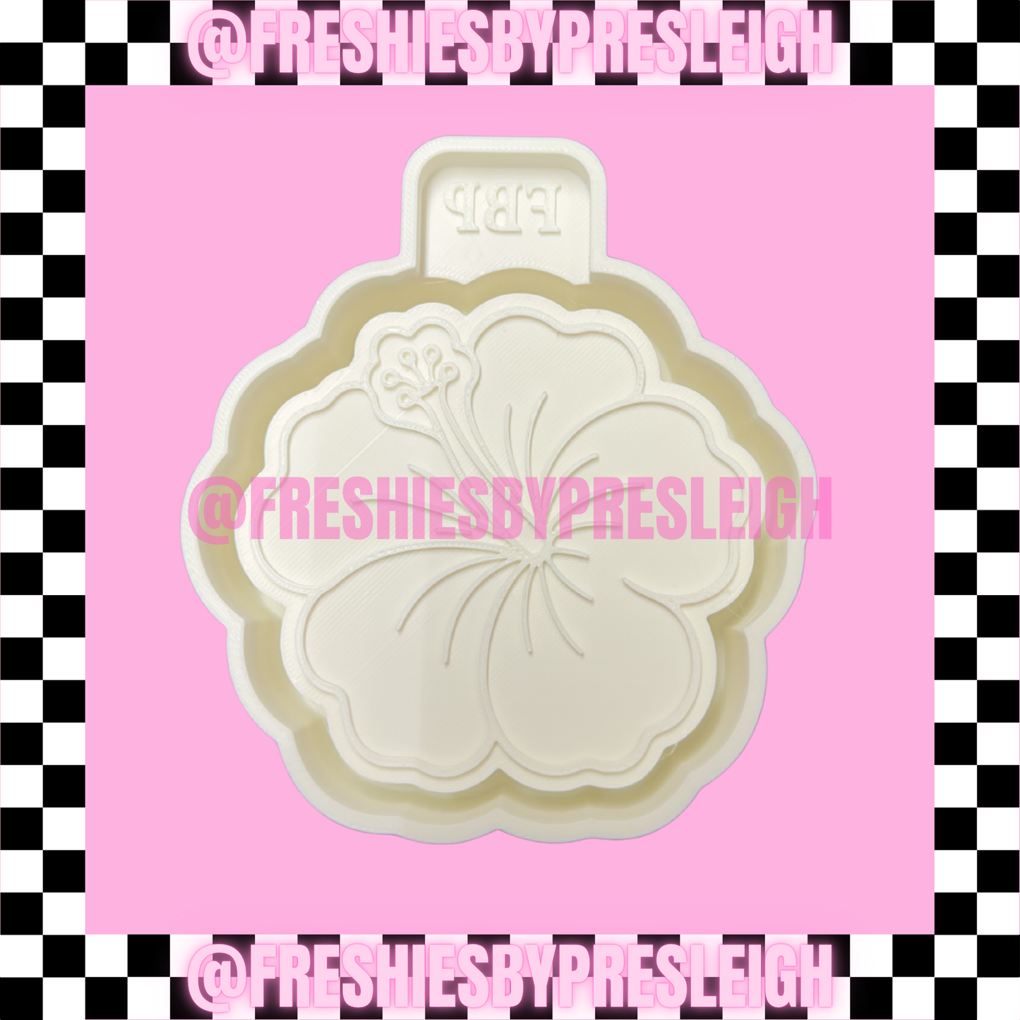Hibiscus Freshie Mold
