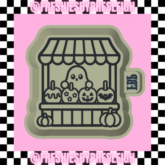 Spooky Apple Stand Freshie Mold
