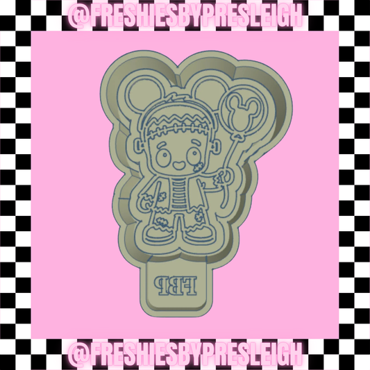 Cute Horror V2 Ears Freshie Mold