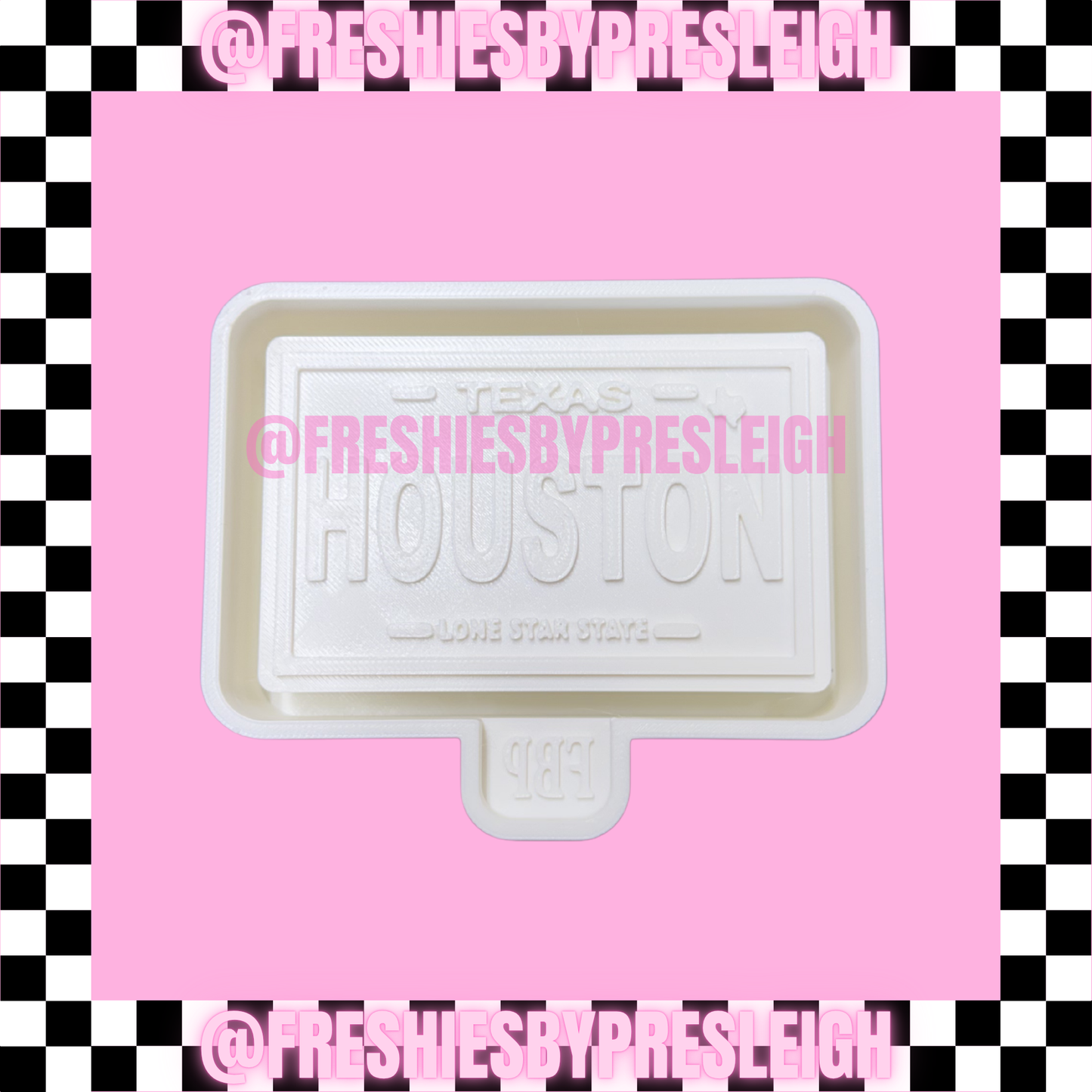 H-Town Plate Freshie Mold