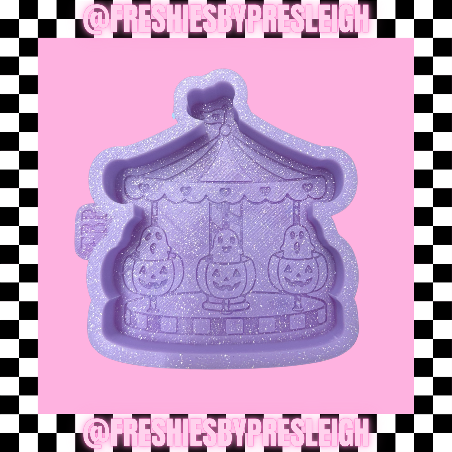 Spooky Carousel Freshie Mold
