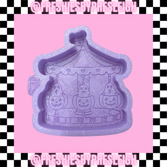 Spooky Carousel Freshie Mold