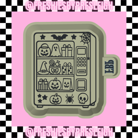Spooky Vending Machine Freshie Mold