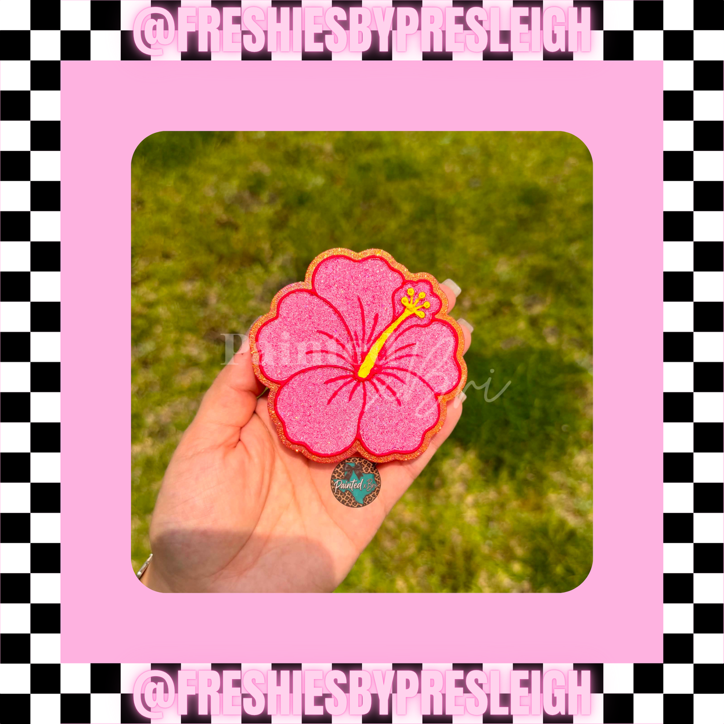 Hibiscus Freshie Mold