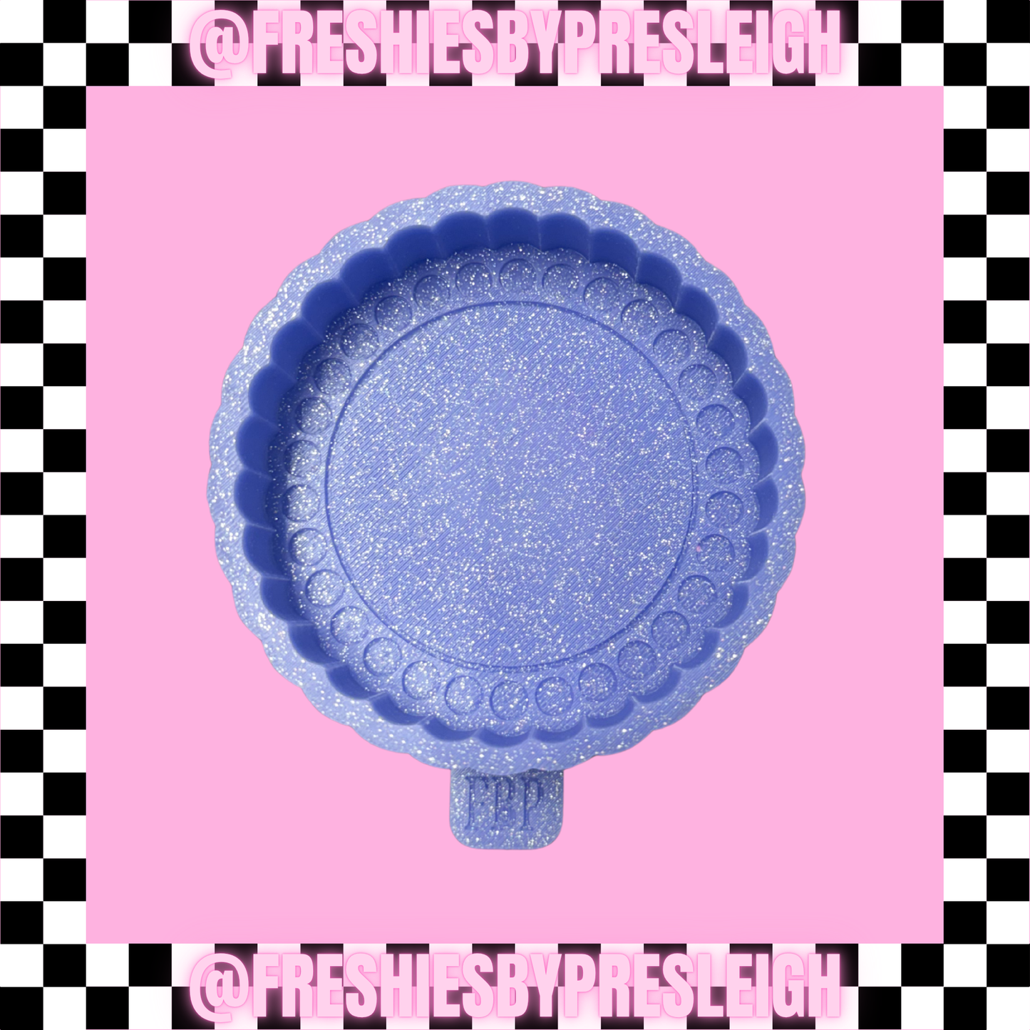 Dotted Circle Freshie Mold