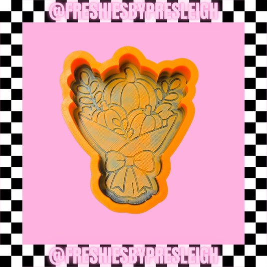 Pumpkin Bouquet Freshie Mold