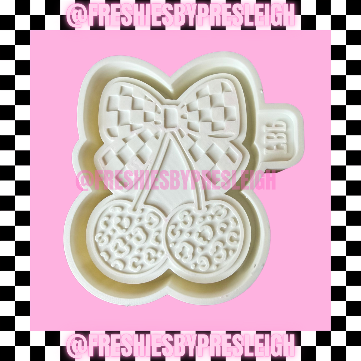 Leopard Cherries Freshie Mold