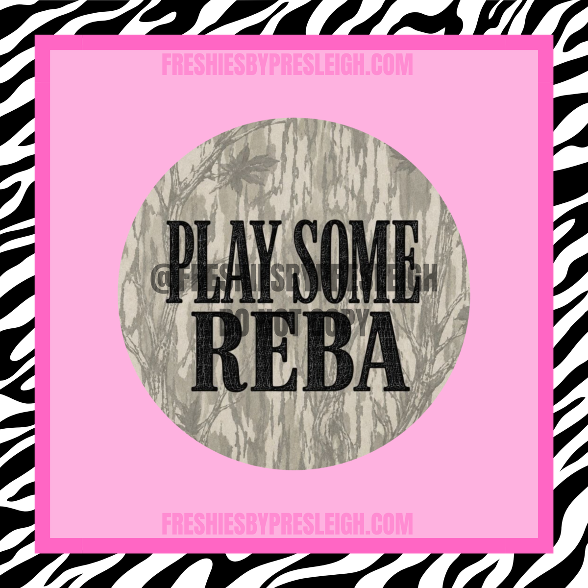 Camo Play Some R Freshie Cardstock