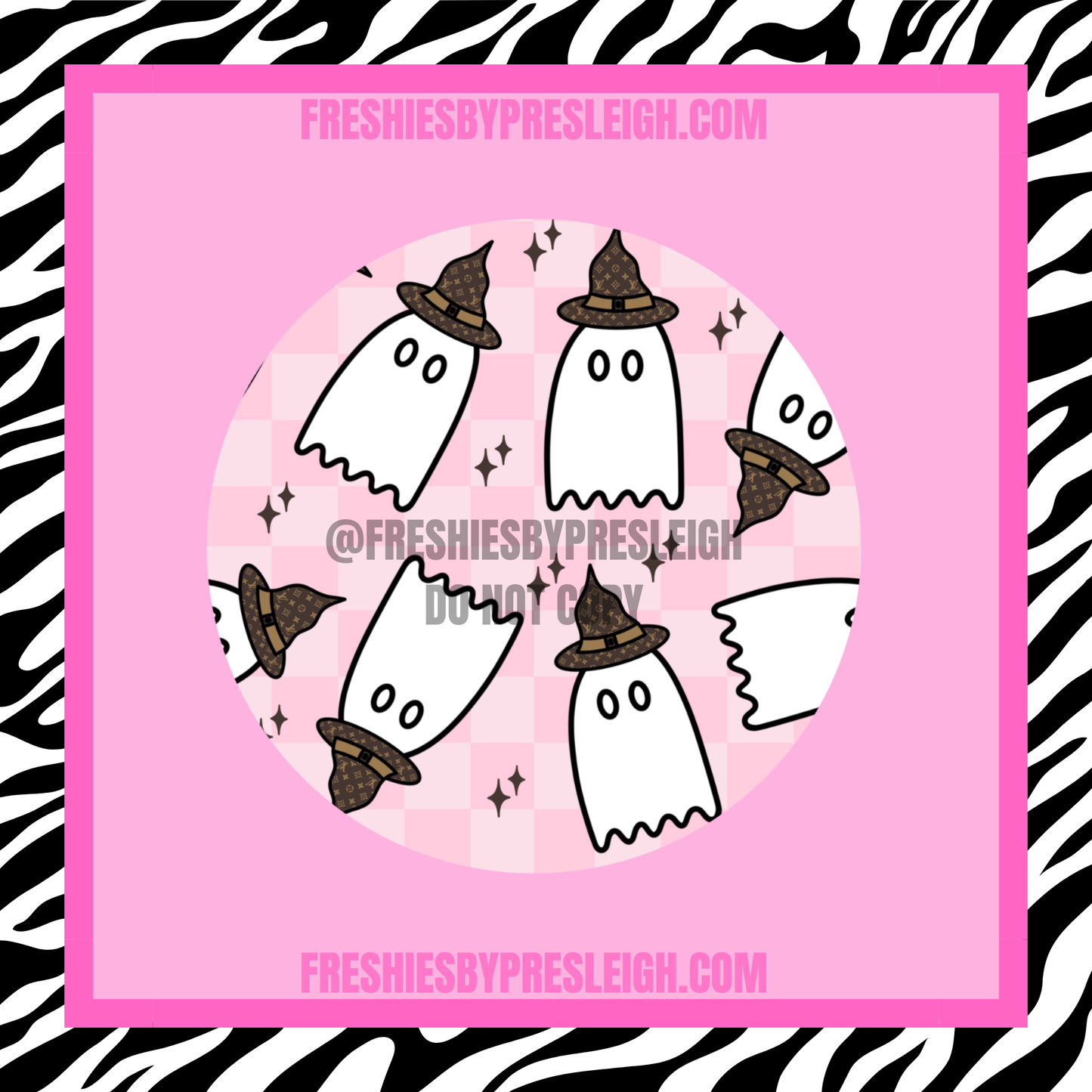 Boujee Checkered Ghosts