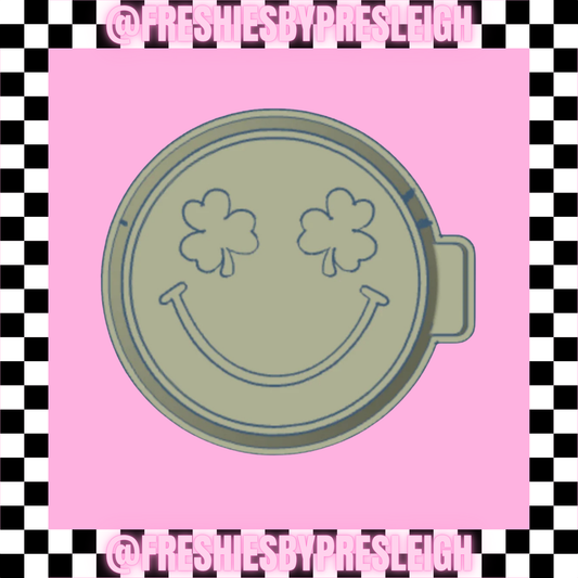 Clover Smiley Freshie Mold