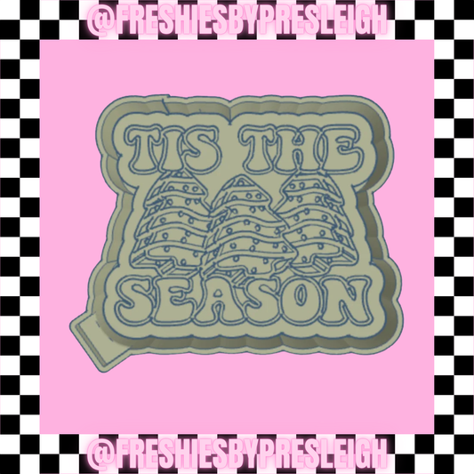 Tis' The Season Cakes Freshie Mold