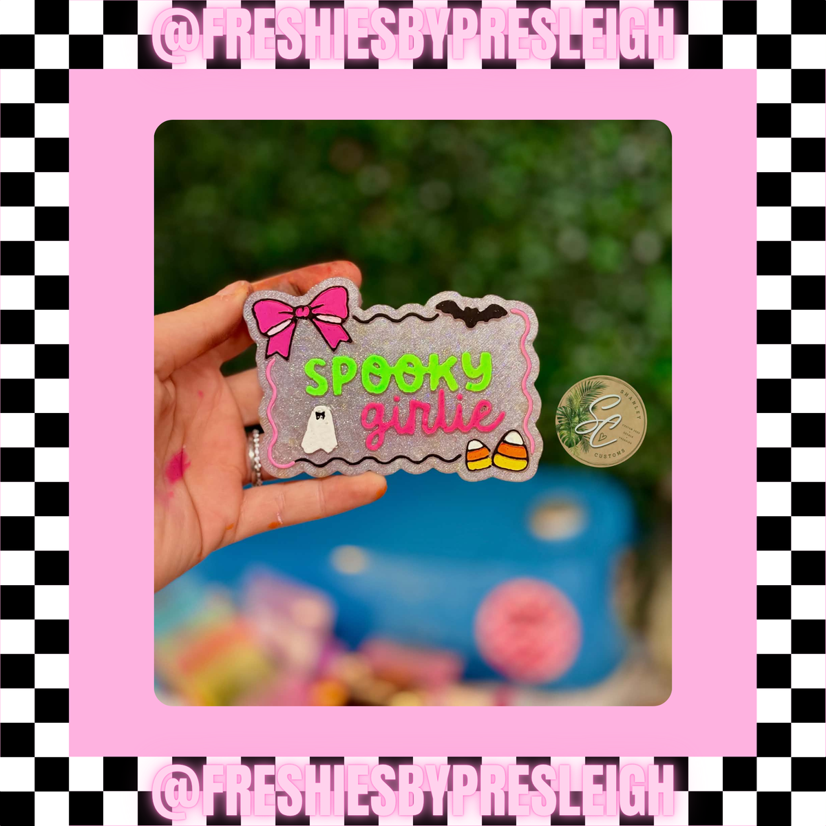 Spooky Girlie Freshie Mold